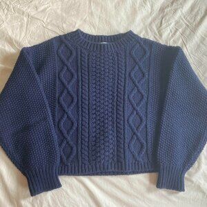 L'Envers Paola Irish Cable Sweater